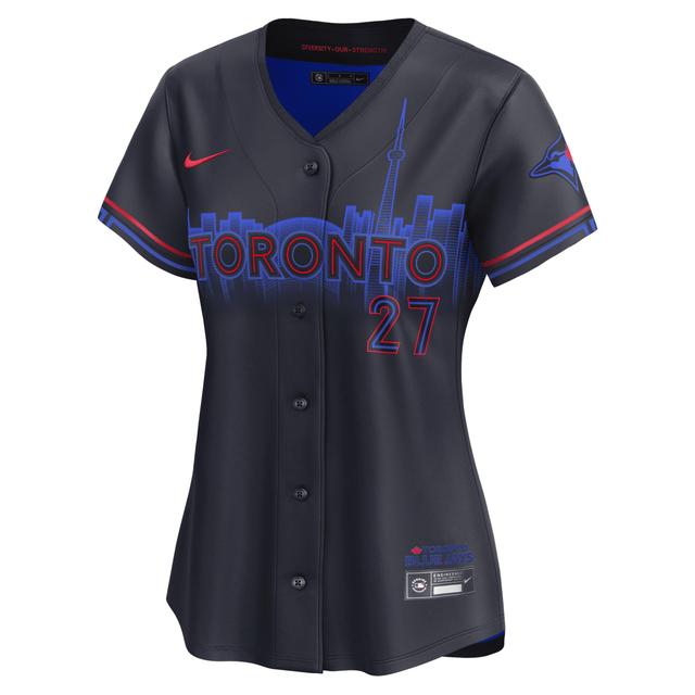 George Springer Toronto Blue Jays City Connect Nike Women's Dri-FIT ADV MLB Limited Jersey Product Image