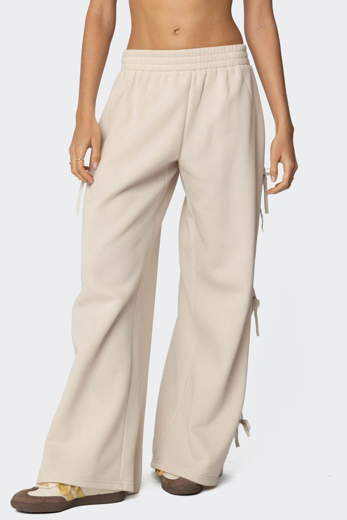 Claudette Baggy Ribbon Sweatpants Product Image