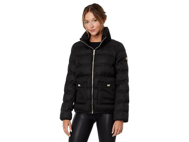 MICHAEL Michael Kors MK Logo Puffer M426251C68 Women's Clothing Product Image