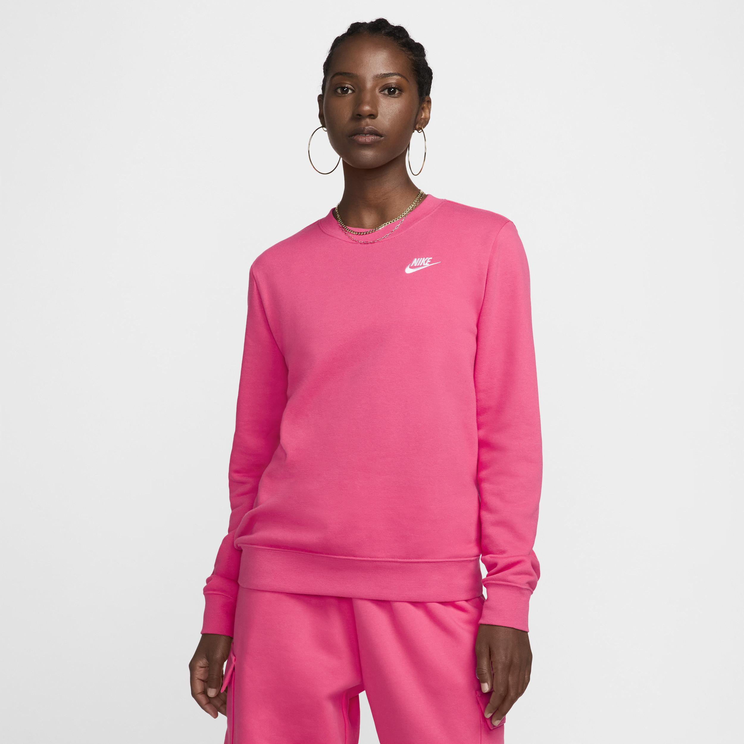 Womens Nike Sportswear Club Fleece Crew-Neck Sweatshirt Product Image