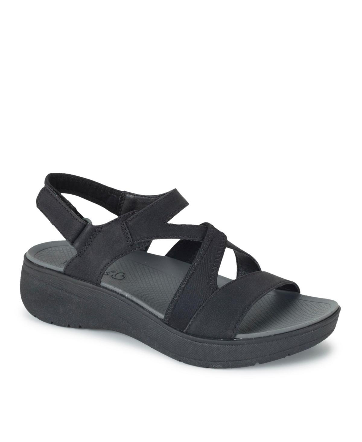 Baretraps Temira Wedge Sandal, Navy Blue, 8 Product Image