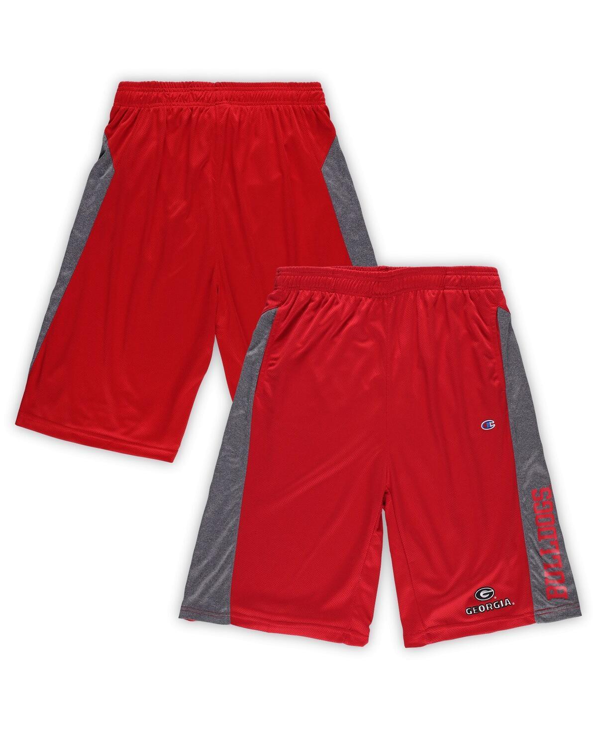 Mens Georgia Bulldogs Big & Tall Textured Shorts Product Image