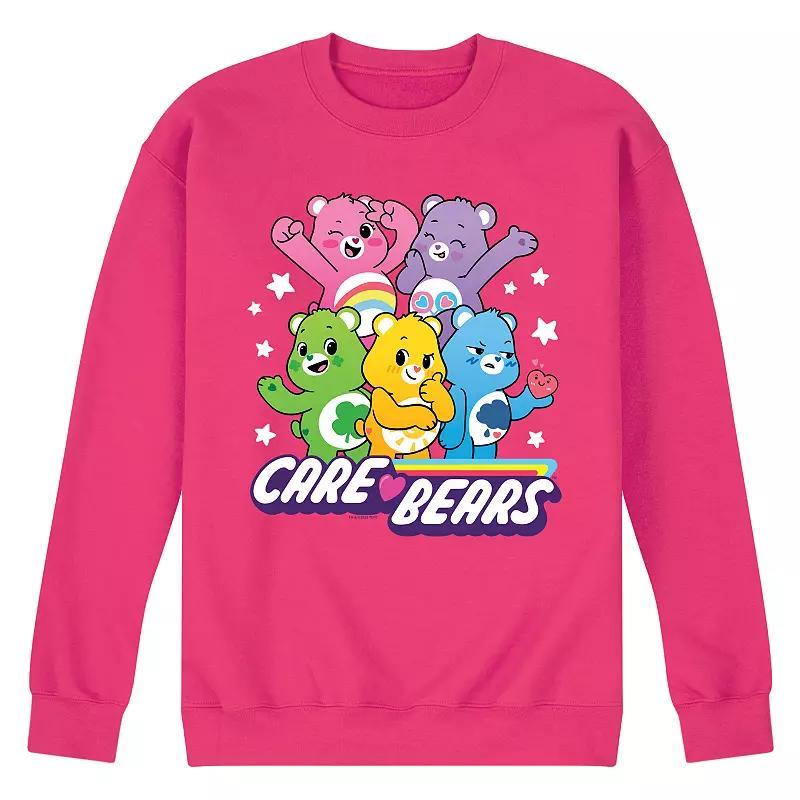 Mens Care Bears Unlock The Magic Group Fleece Sweatshirt Product Image