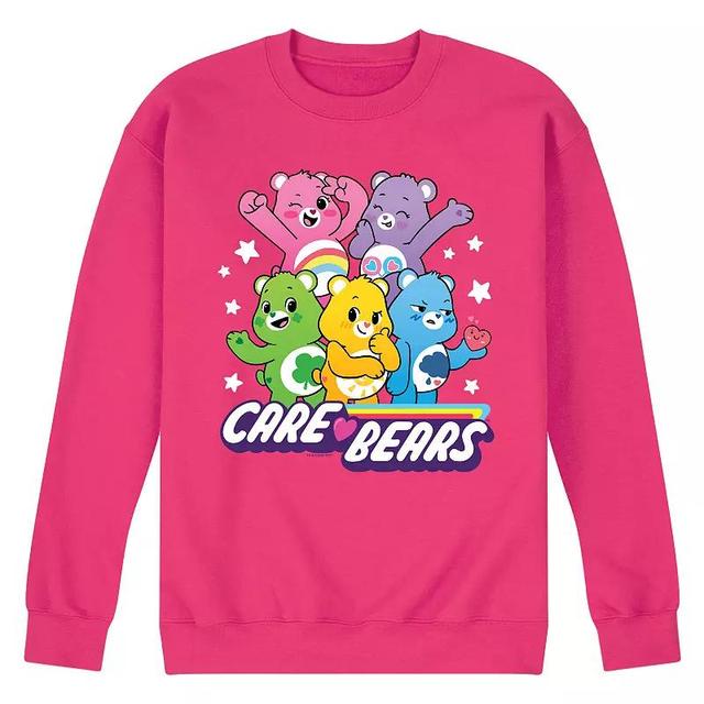 Mens Care Bears Unlock The Magic Group Fleece Sweatshirt Product Image