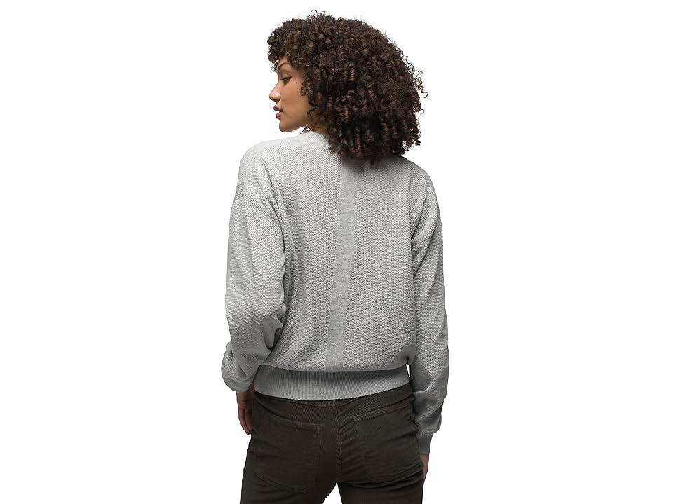 Prana Milani Crew Neck (Athletic Grey) Women's Clothing Product Image