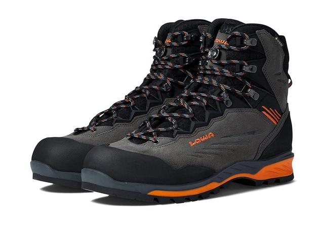 Lowa Cadin II GTX Mid (Anthracite/Flame) Men's Shoes Product Image