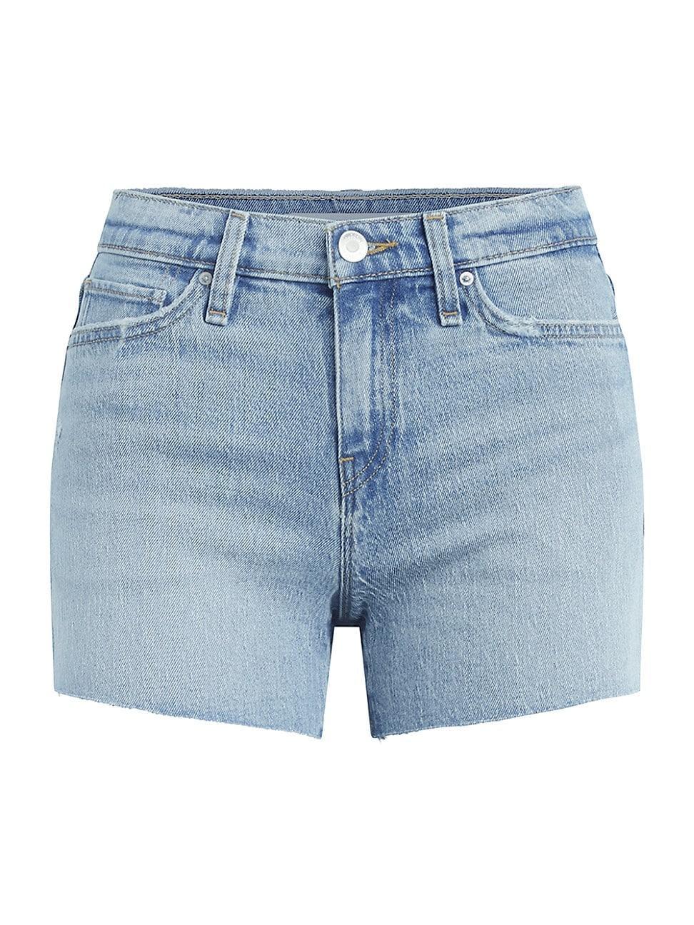 Womens Gemma Mid-Rise Denim Shorts Product Image