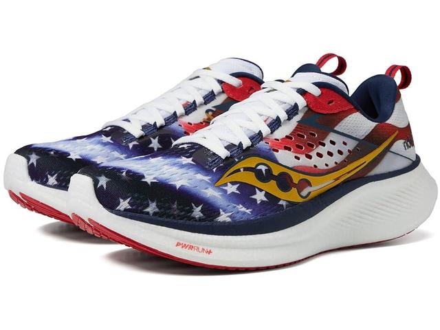 Saucony Ride 17 (Stars/Stripes) Women's Shoes Product Image