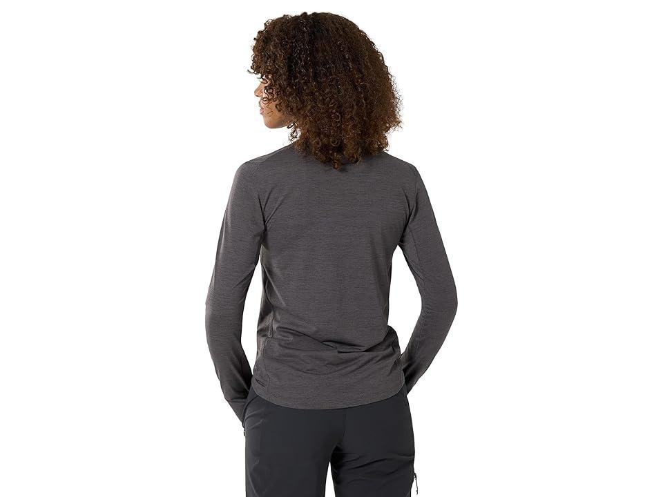 Arc'teryx Taema Crew Long Sleeve (Atmos Heather) Women's Clothing Product Image