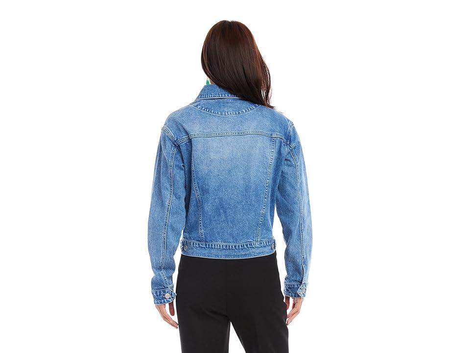 Karen Kane Jean Jacket (Denim) Women's Clothing Product Image