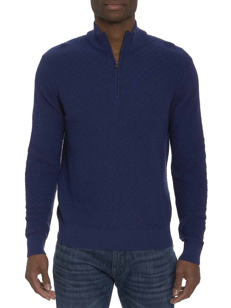 Mens Reisman Jacquard Sweater Product Image