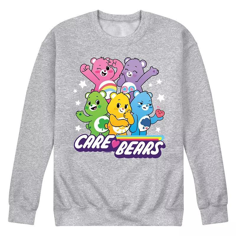 Mens Care Bears Unlock The Magic Group Fleece Sweatshirt Product Image