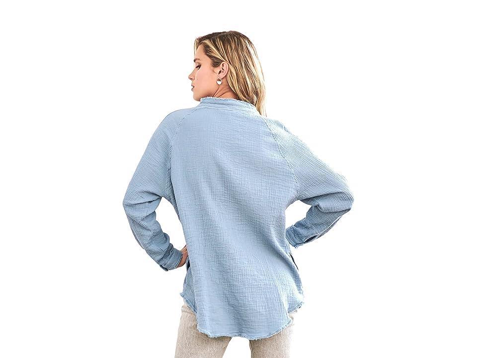 Hatley Presley Tunic Faded Denim) Women's Clothing Product Image