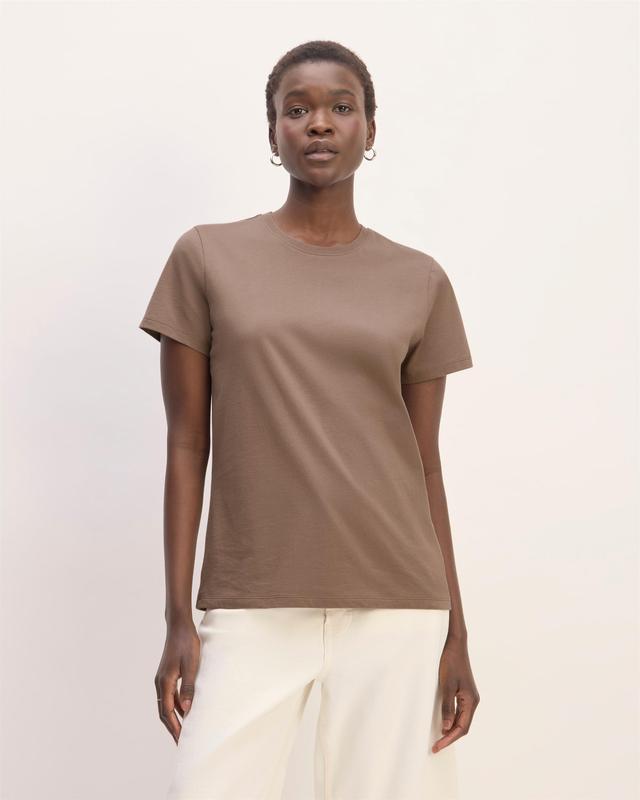 Womens Organic Cotton Slim Crew T-Shirt by Everlane Product Image