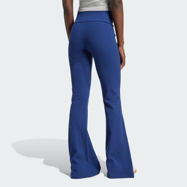 Essentials Rib Flared Leggings Product Image