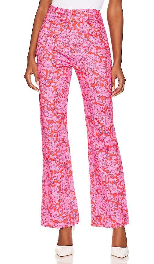 PANTALON BOOTCUT FLORAL Product Image