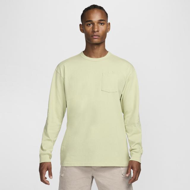 Men's Nike Sportswear Premium Essentials Long-Sleeve Pocket T-Shirt Product Image