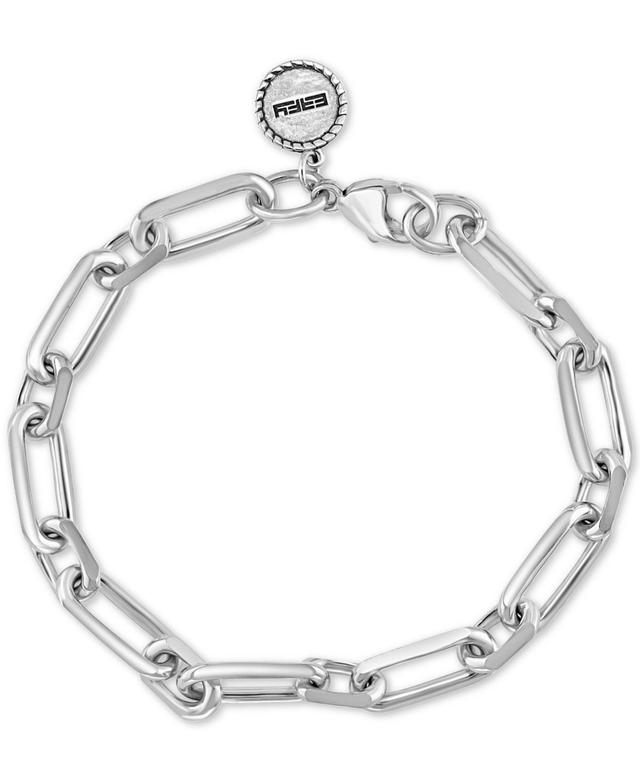 Effy Mens Oval Link Bracelet in Sterling Silver Product Image