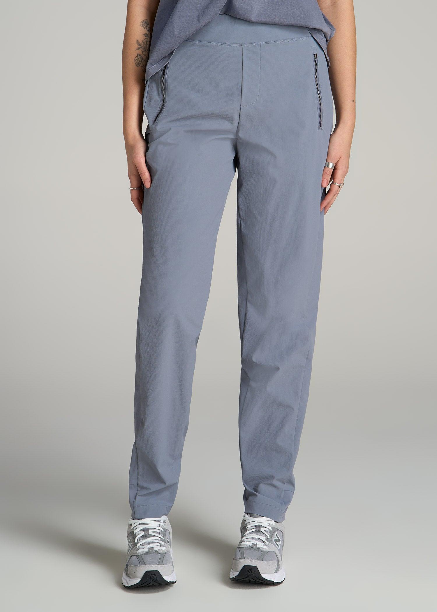 Pull-on Mini Ripstop Pants for Tall Women in Skyline Grey Product Image