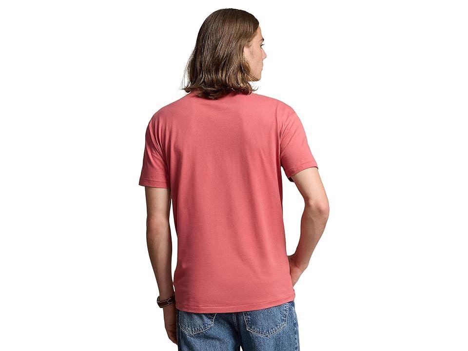 Polo Ralph Lauren Classic Fit V-Neck Tee (Adirondack Berry) Men's T Shirt Product Image