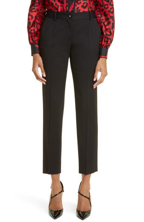 Dolce & Gabbana Turlington Wool Stretch Gabardine Pants Product Image