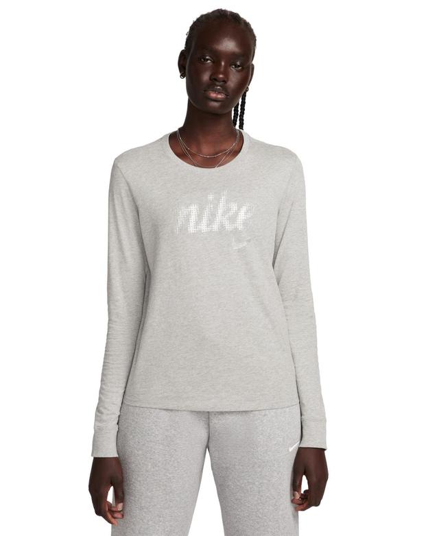 Nike Womens Sportswear Essentials Long-Sleeve Top Product Image