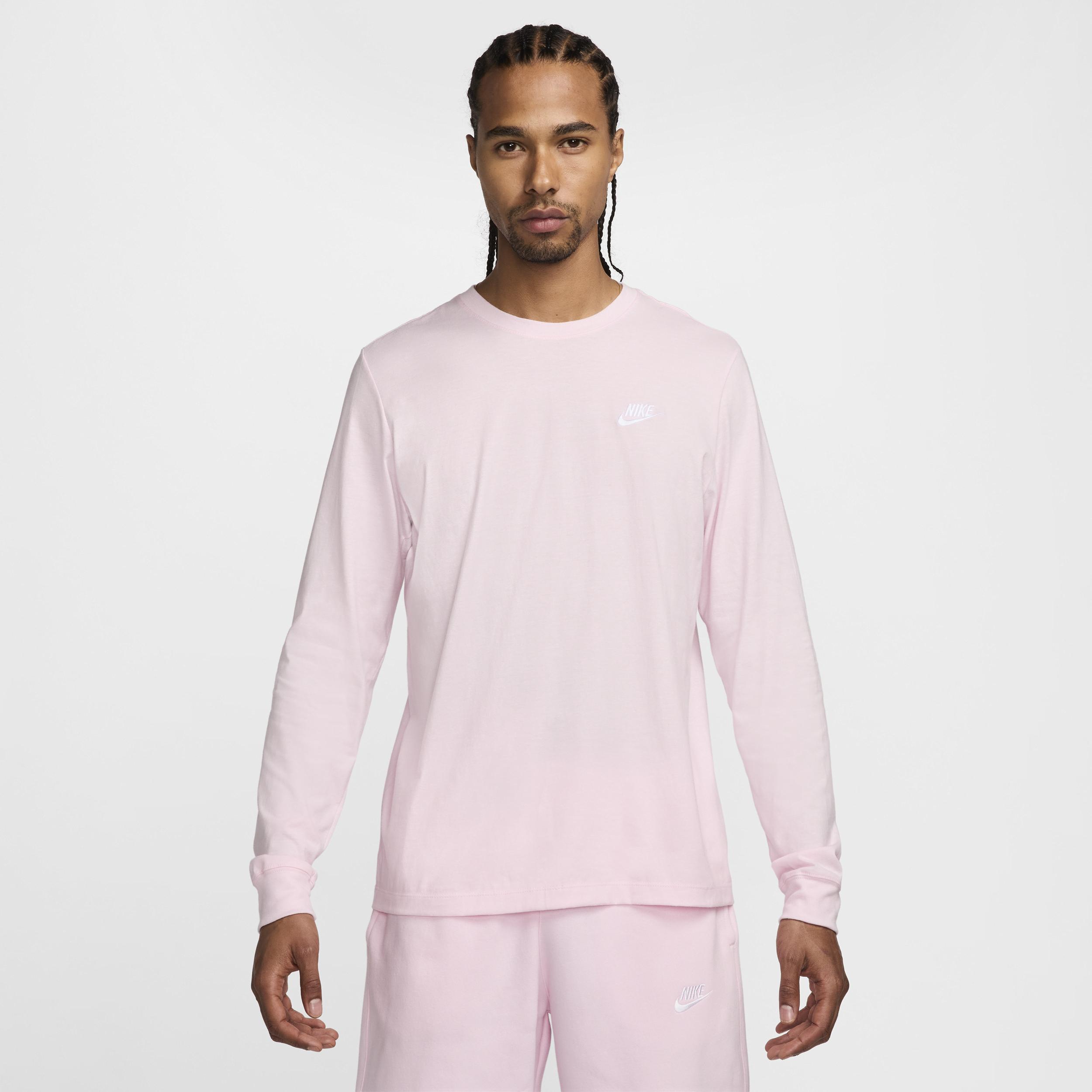 Men's Nike Sportswear Club Long-Sleeve T-Shirt Product Image