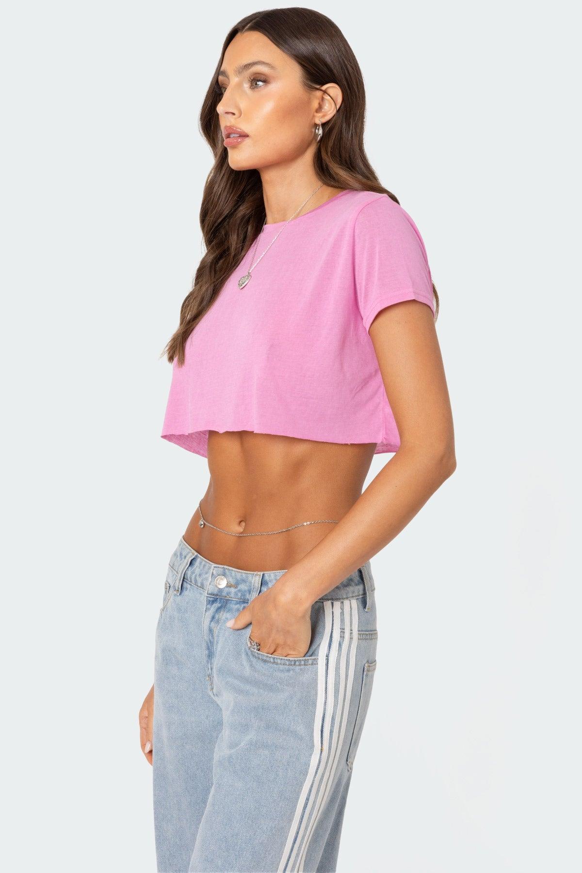 Seville Cropped T Shirt Product Image