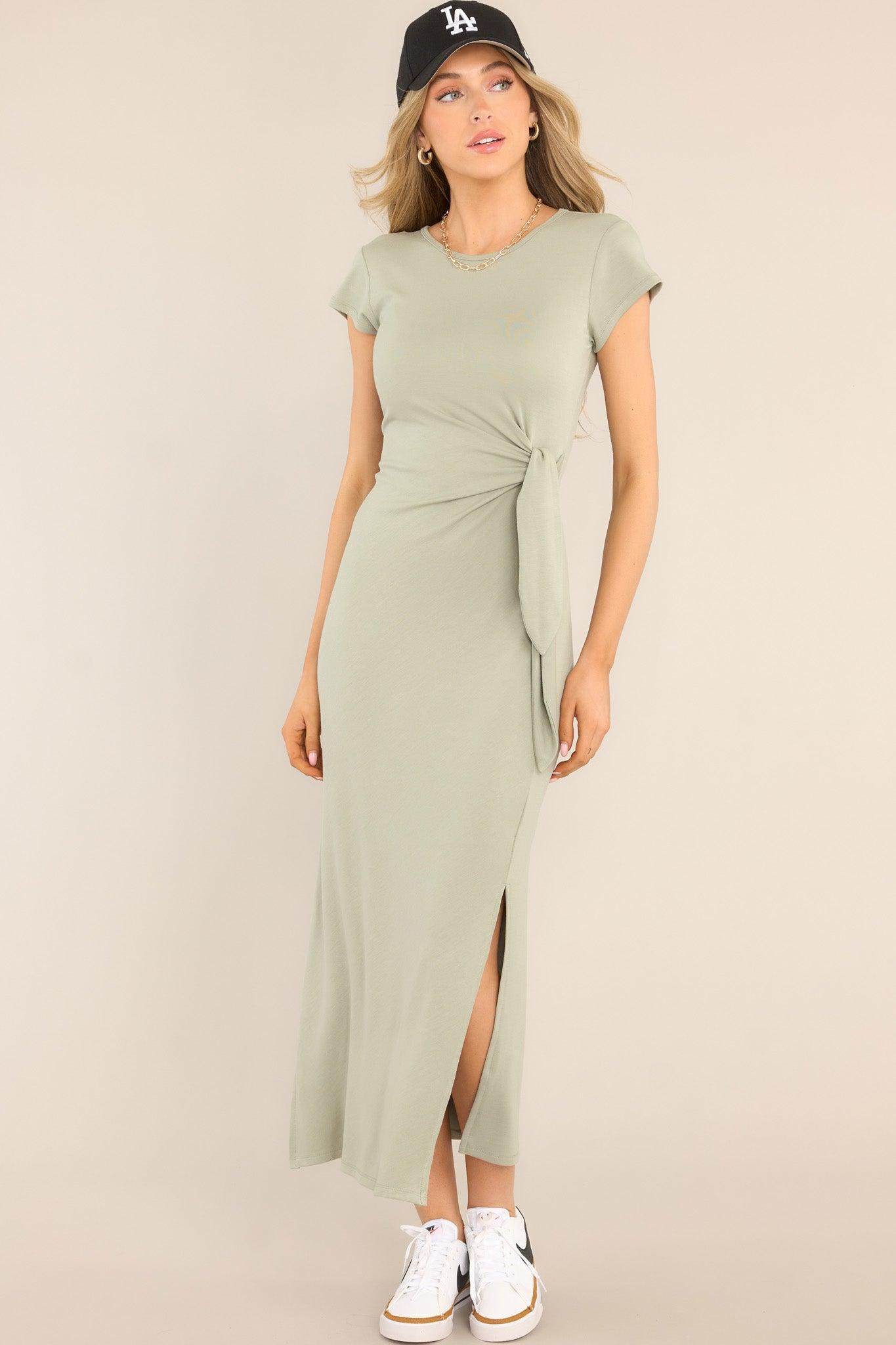 Closet Classic Sage Maxi Dress Product Image