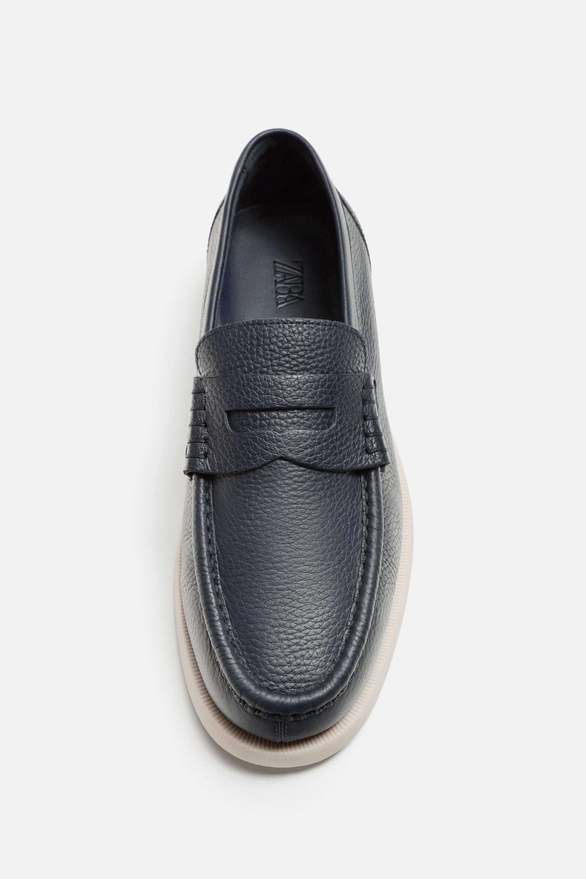 SUEDE PENNY LOAFERS Product Image