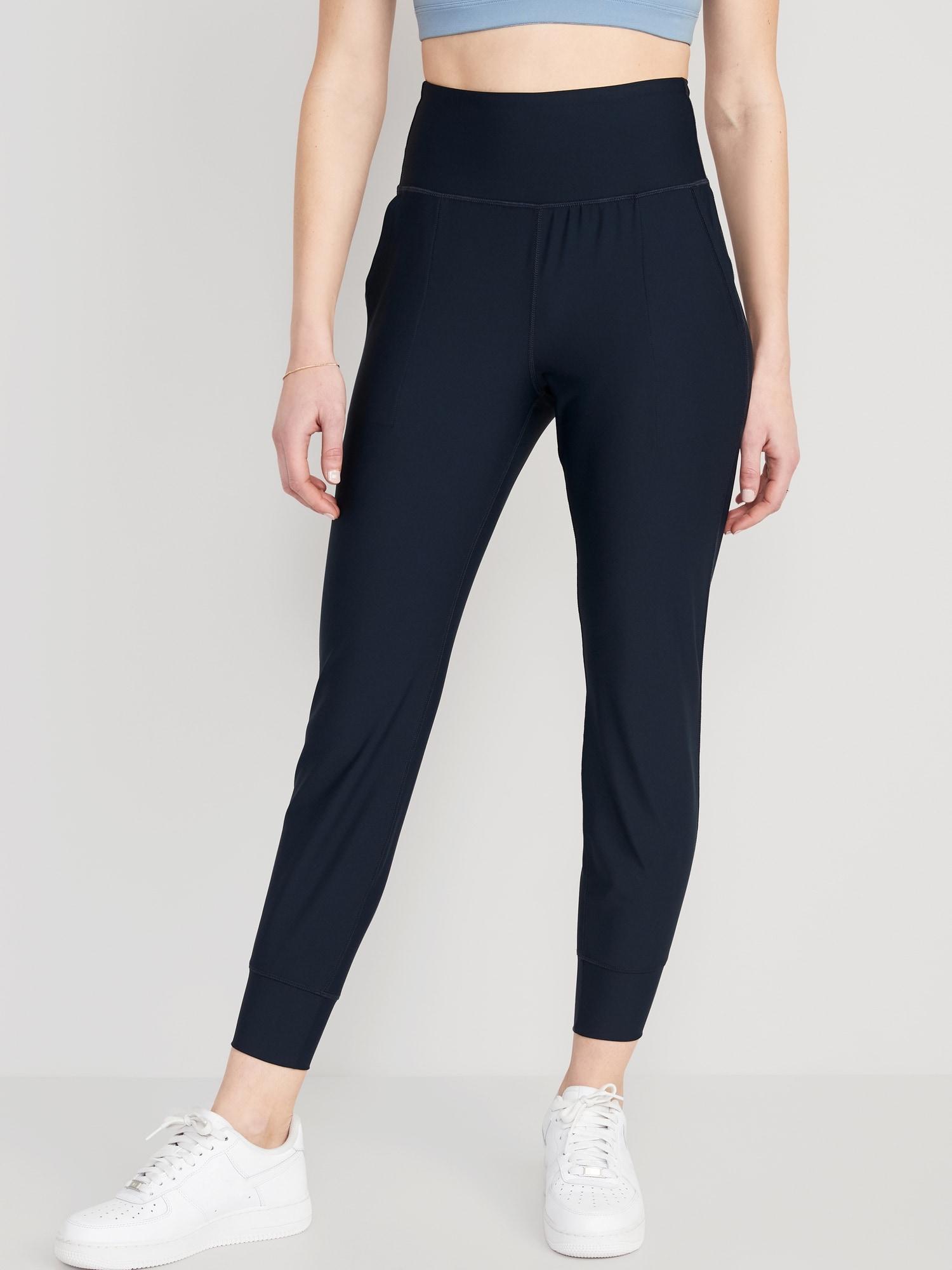 Old Navy High-Waisted PowerSoft 7/8 Joggers for Women - Blue Old Navy - female - Size: XS Product Image