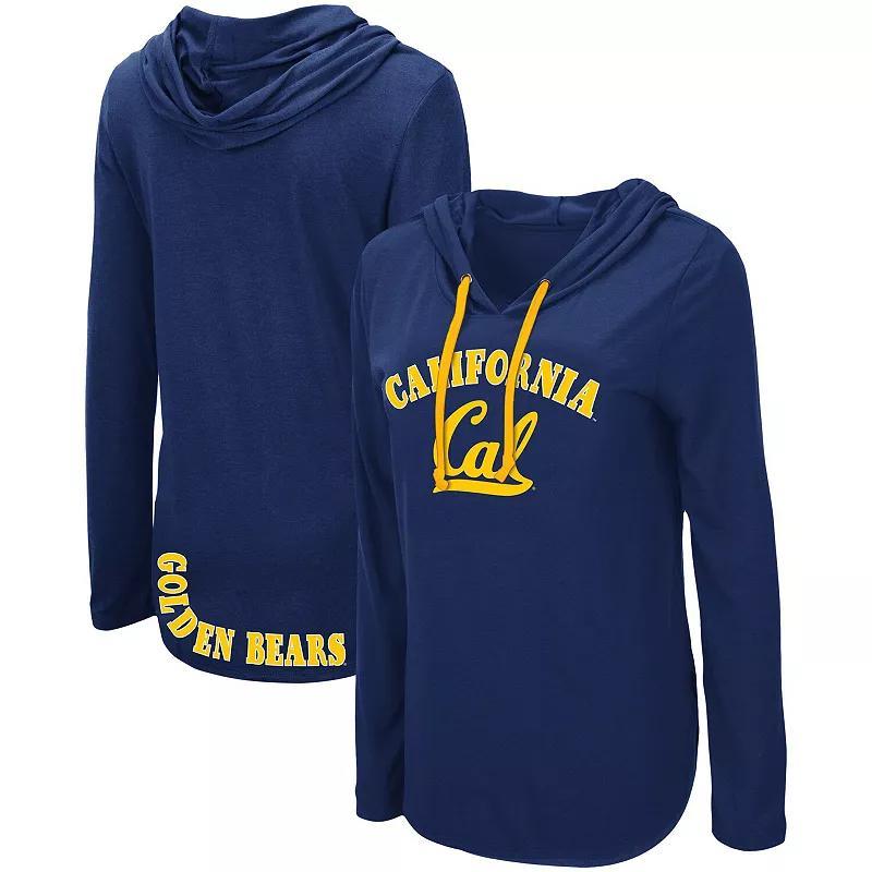 Womens Colosseum Cal Bears My Lover Hoodie Long Sleeve T-Shirt Blue Product Image