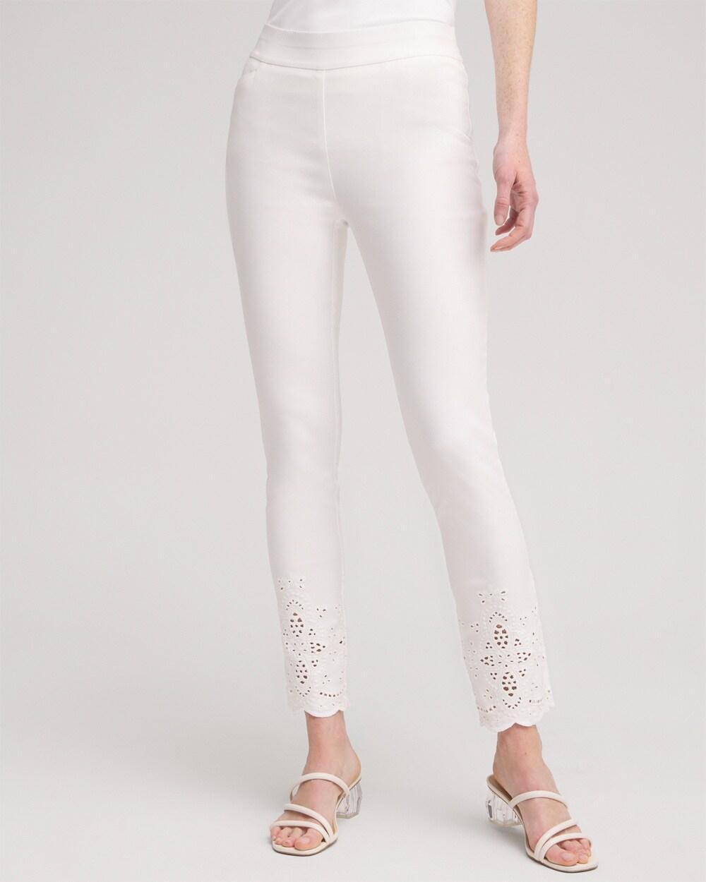 Brigitte Eyelet Ankle Pants Product Image