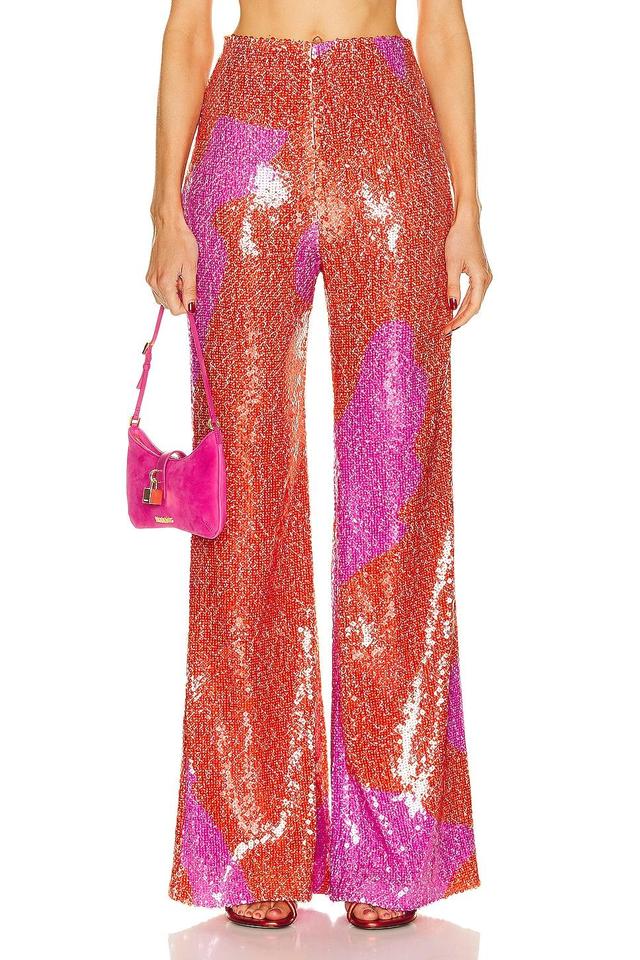 SILVIA TCHERASSI Avellino Pant in Pink,Orange Product Image