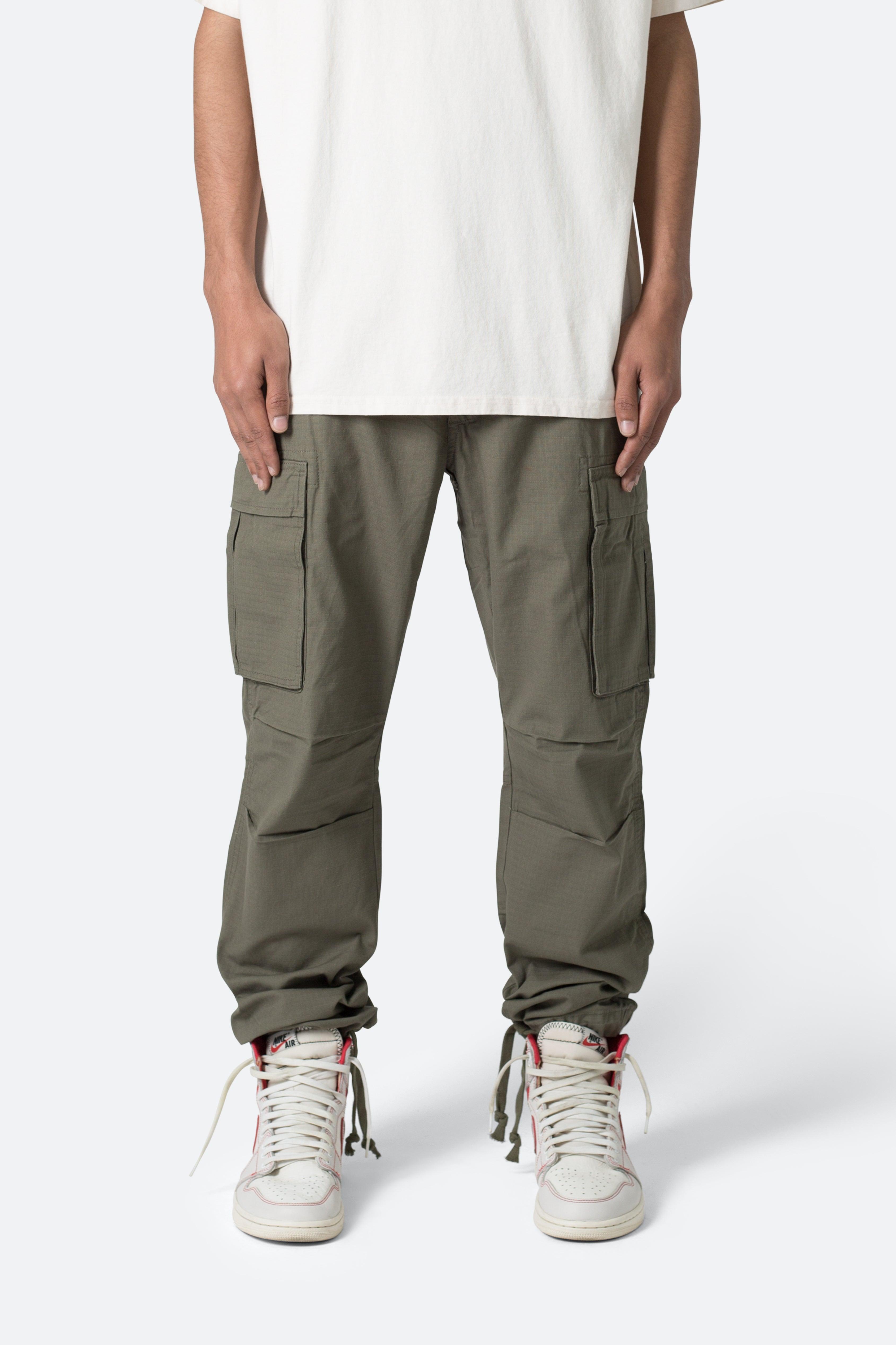 Vintage Cargo Pants - Olive Product Image