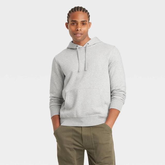 Mens Hooded Sweatshirt - Goodfellow & Co Heathered XL Product Image