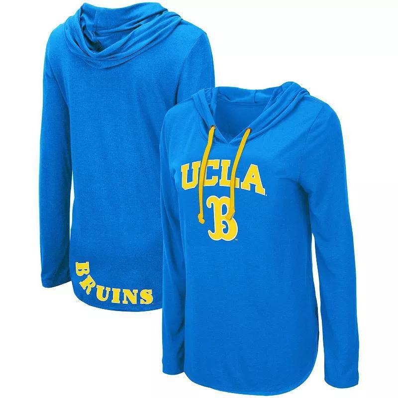 Womens Colosseum UCLA Bruins My Lover Lightweight Hooded Long Sleeve T-Shirt Product Image