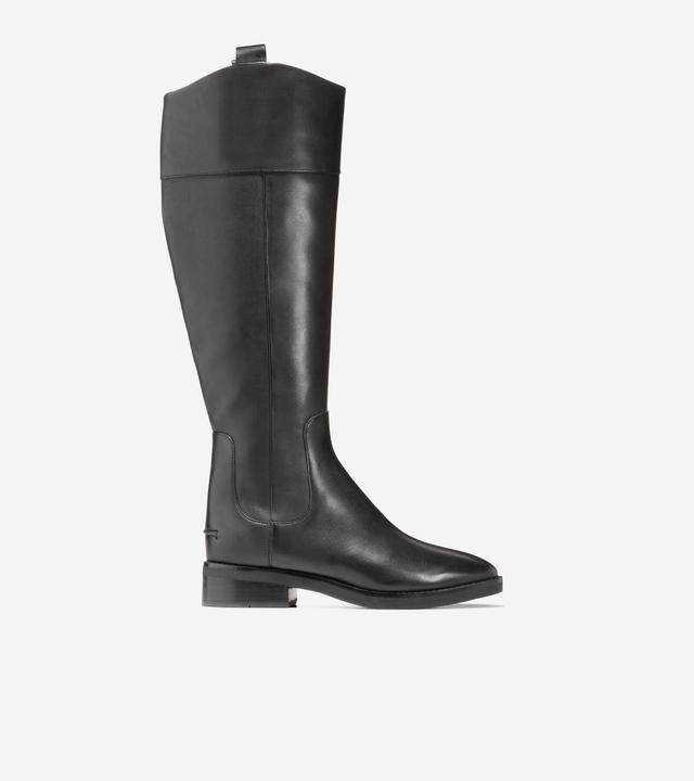 Cole Haan Womens Hampshire Riding Boot - Black Size 10 Product Image