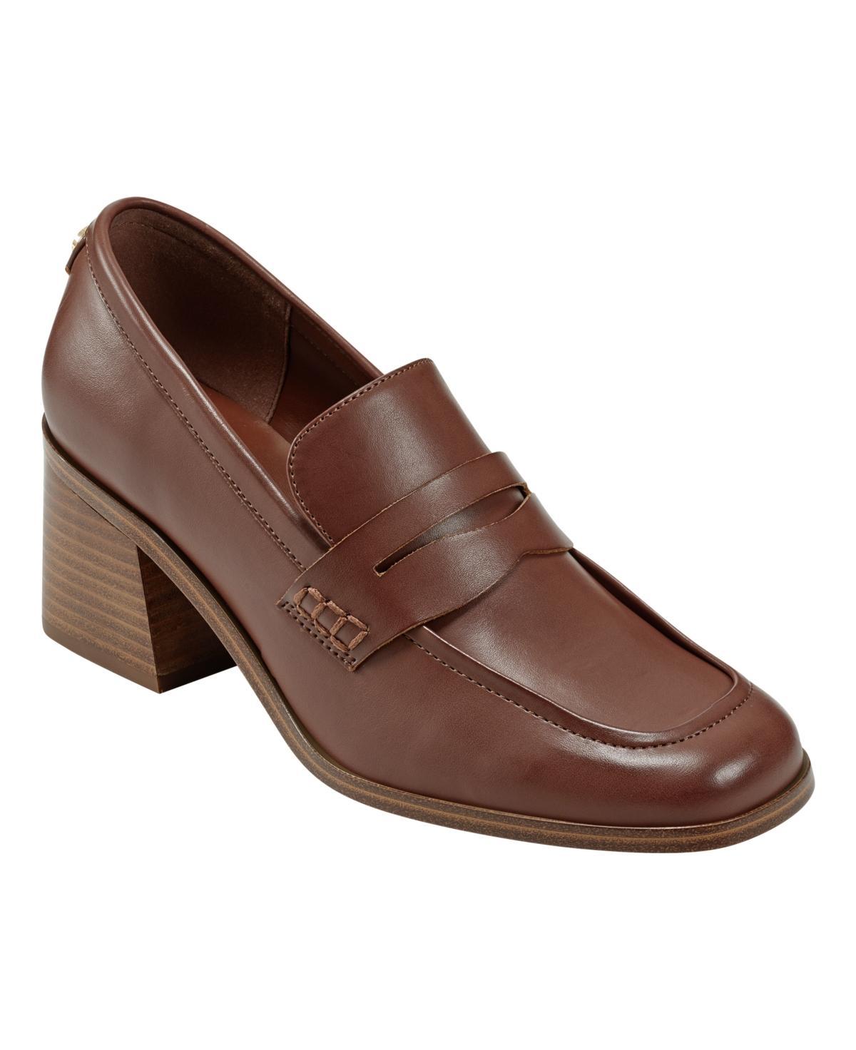 Marc Fisher Womens Kchris Heeled Loafers Product Image