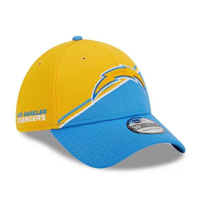 Mens New Era /Powder Blue Los Angeles Chargers 2023 Sideline 39THIRTY Flex Hat Product Image