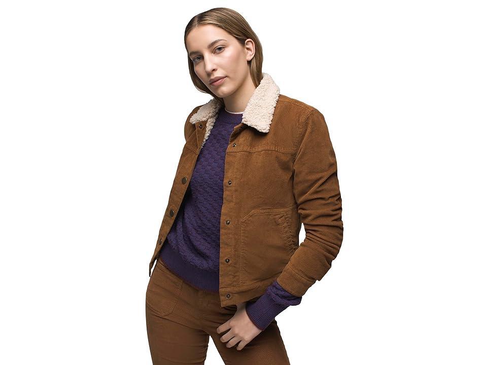 Prana Ashland Cord Jacket (Sepia) Women's Clothing Product Image