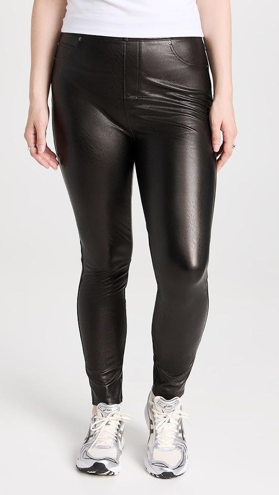 SPANX Leather Like Ankle Skinny Pants | Shopbop Product Image