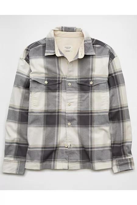 AE Stretch Flannel Long-Sleeve Button-Up Shirt Men's Product Image