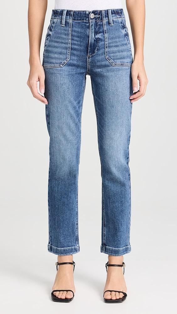 PAIGE Mayslie Straight Ankle Jeans | Shopbop Product Image