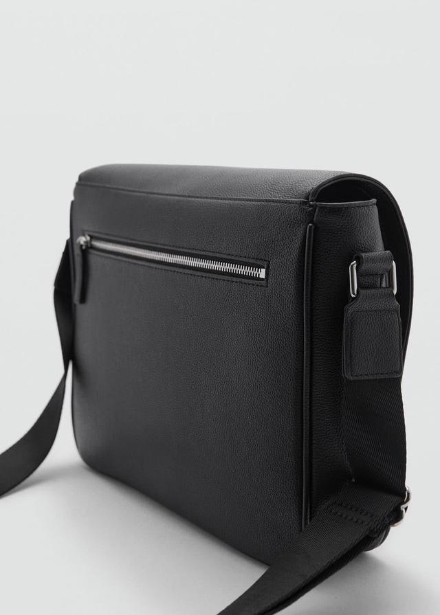 MANGO MAN - Leather-effect shoulder bag - One size - Men Product Image