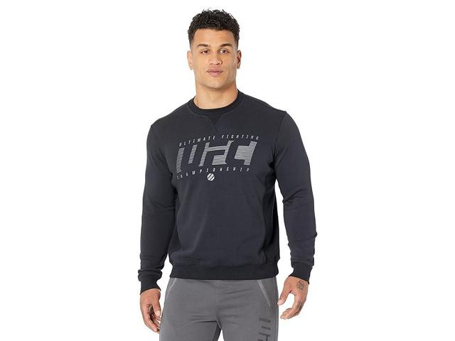 UFC Ultimate Fighting Long Sleeve Crew Neck Sweatshirt Men's Clothing Product Image