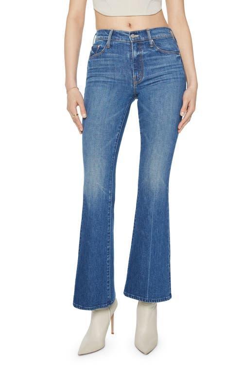 MOTHER High Waist Stretch Denim Bootcut Jeans Product Image