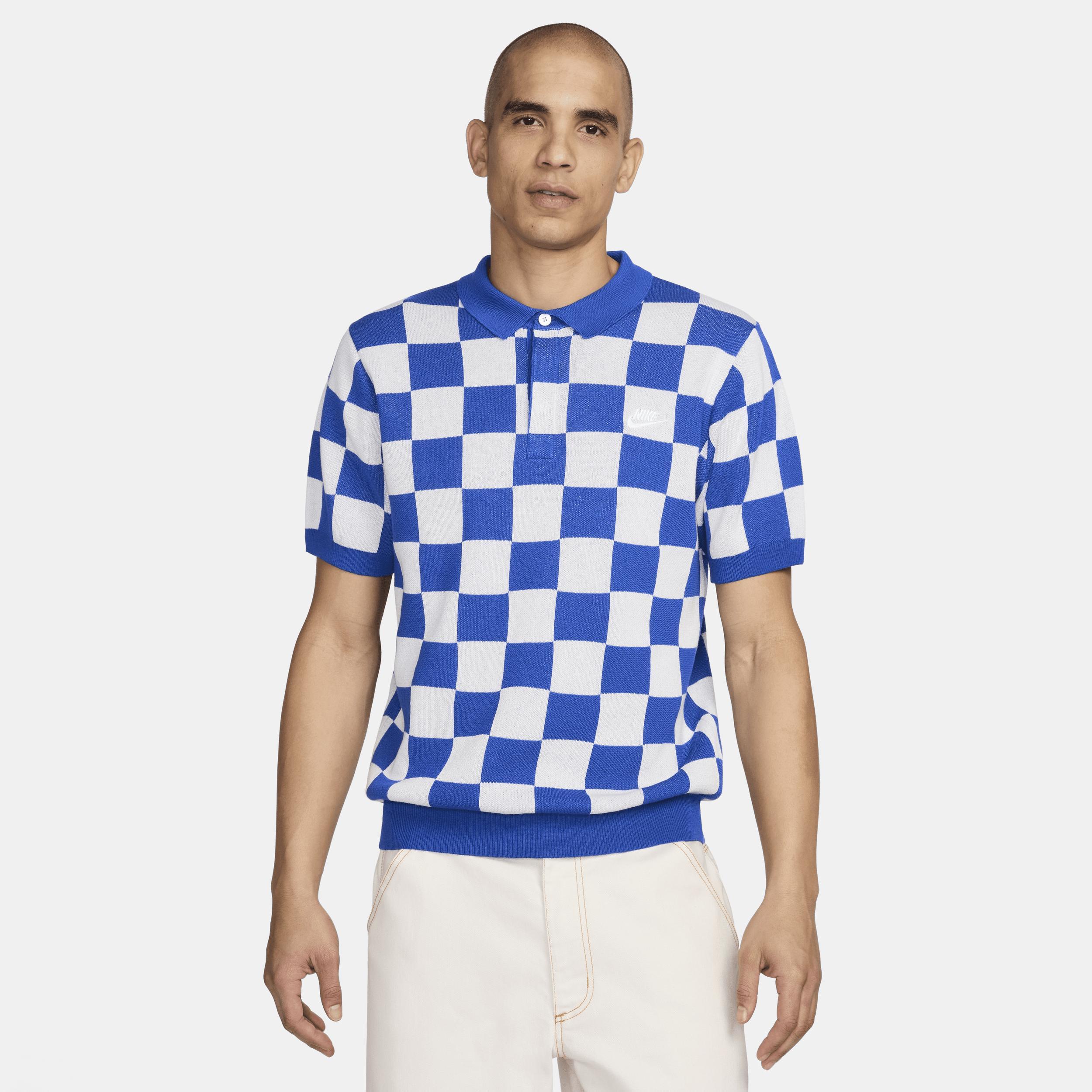 Men's Nike Sportswear Club Checkers Polo Product Image