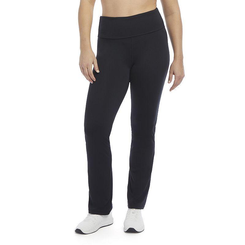 Womens Danskin Foldover Waist Flare Pants Product Image