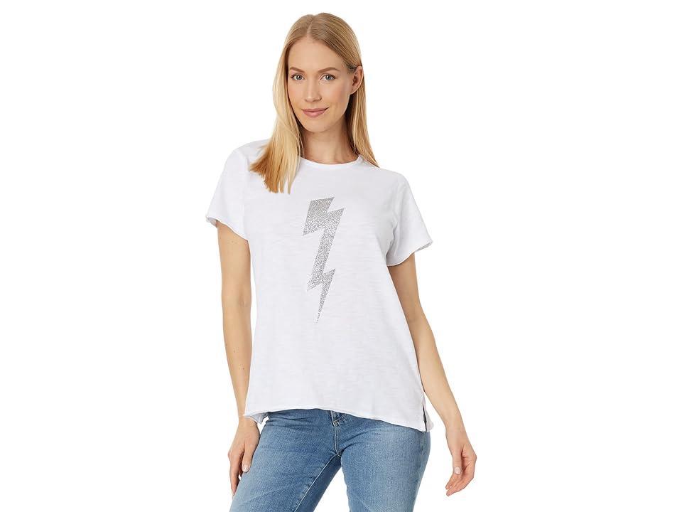 Elliott Lauren Wham - Short Sleeve T-Shirt w/ Bolt Print Women's Clothing Product Image